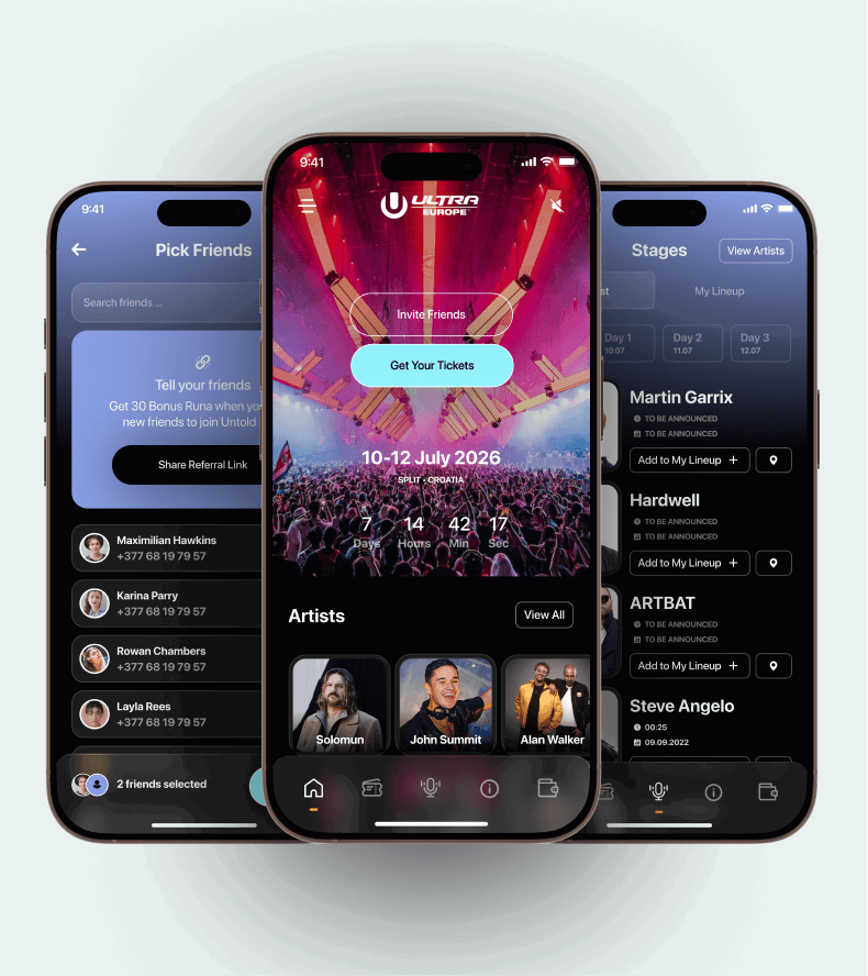 Zamna app showcase